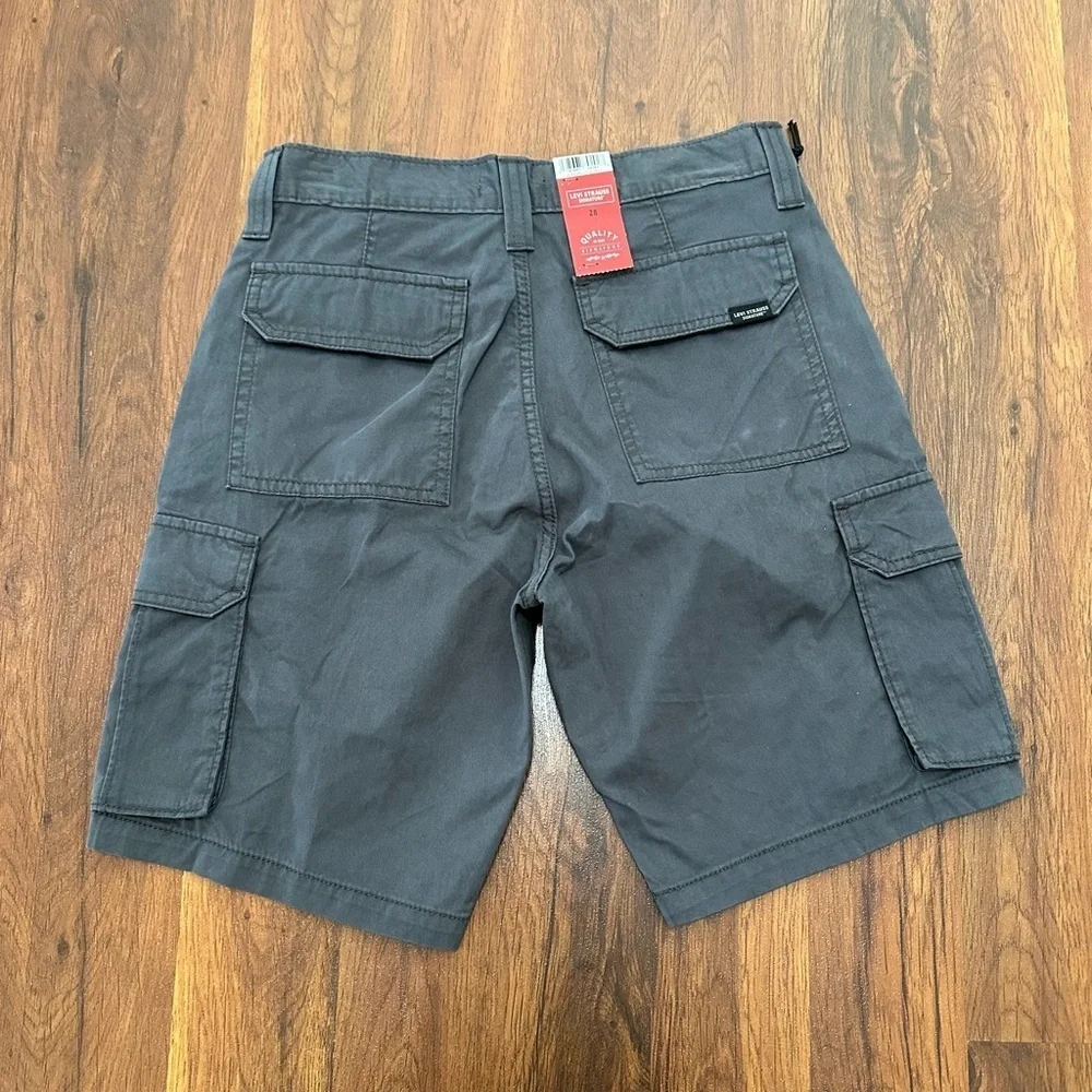 Men's Gray Cargo Shorts